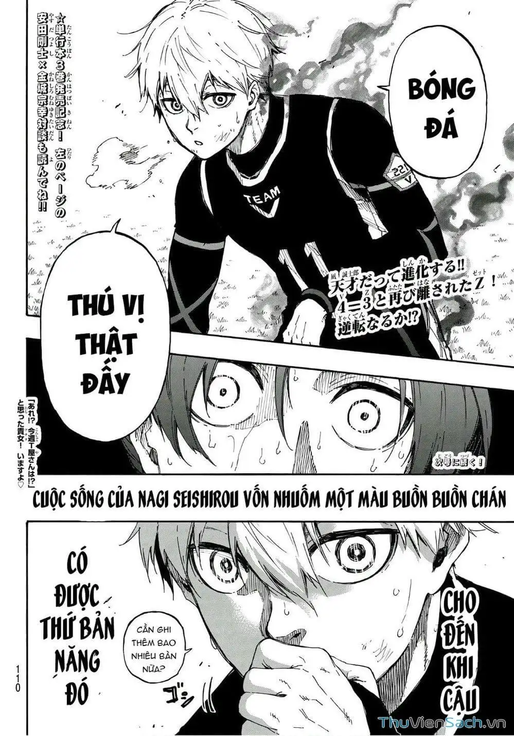 Truyện Tranh Tiền Đạo Số 1 - Blue Lock trang 5