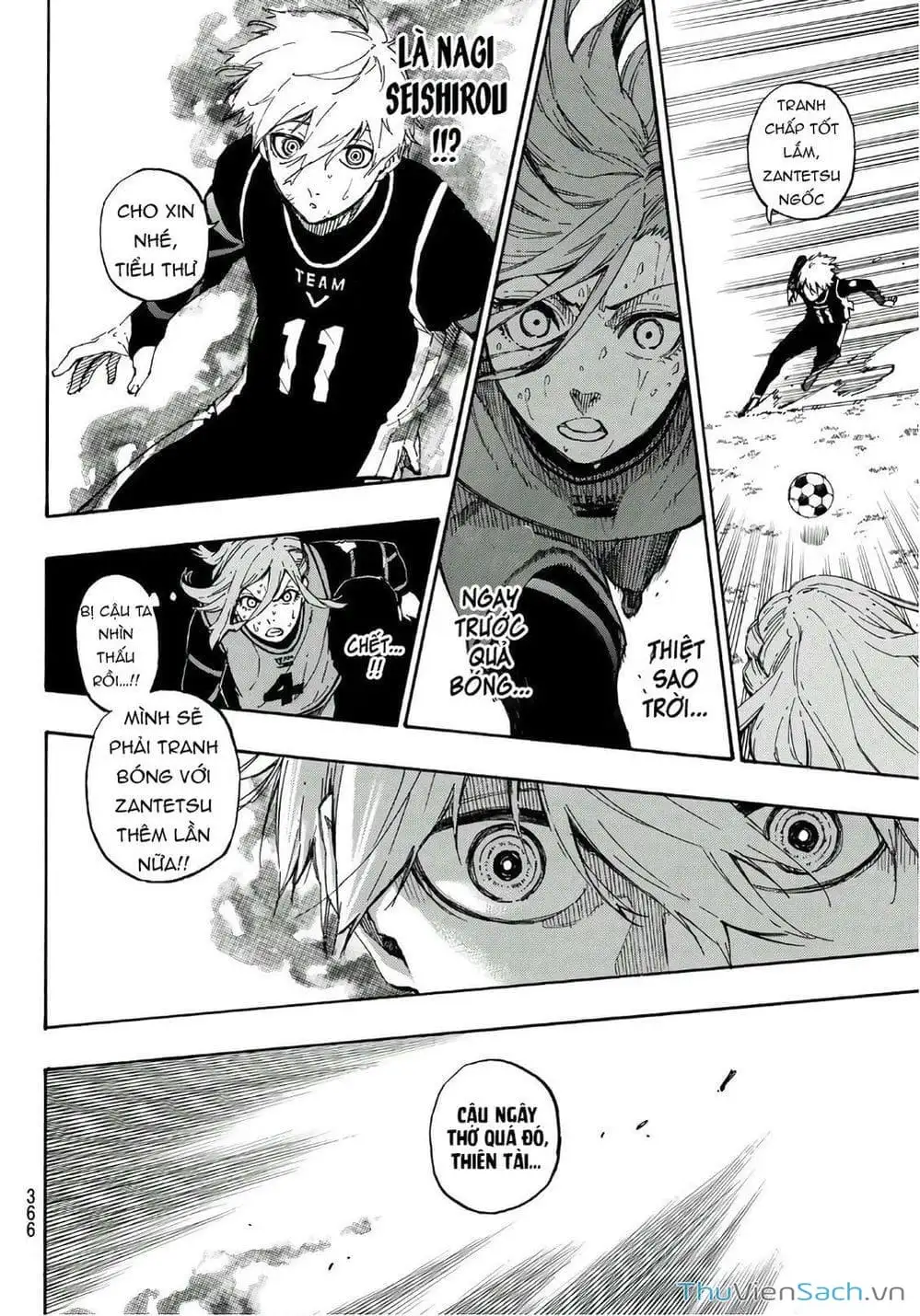 Truyện Tranh Tiền Đạo Số 1 - Blue Lock trang 6