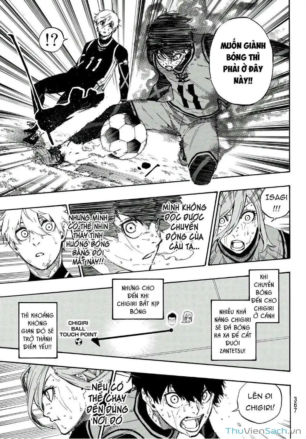 Truyện Tranh Tiền Đạo Số 1 - Blue Lock trang 6