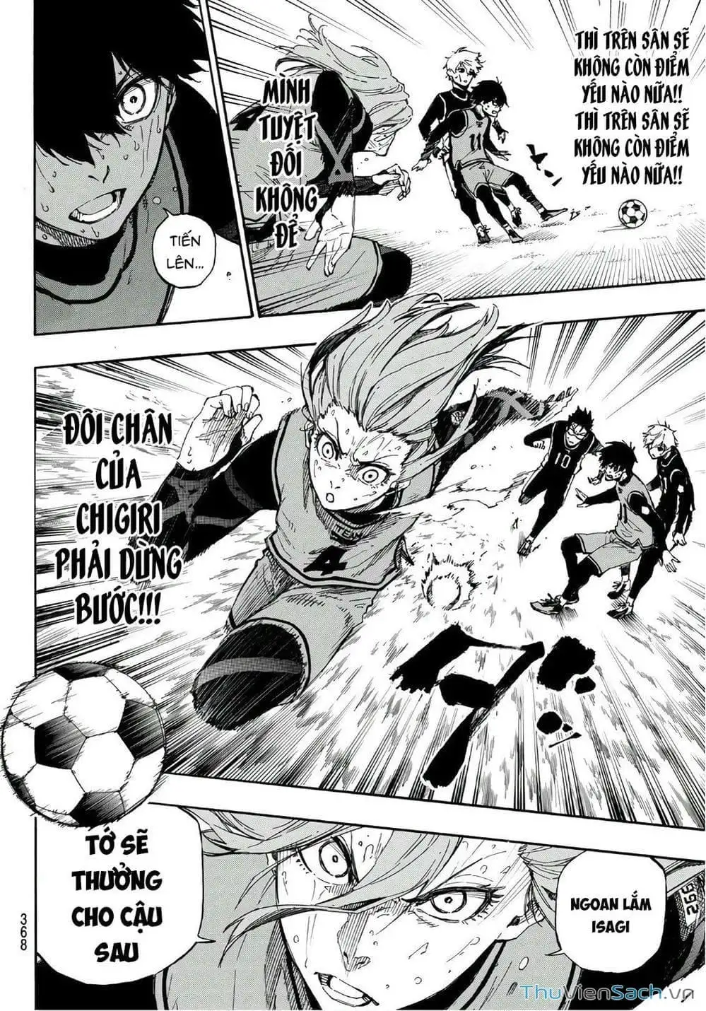 Truyện Tranh Tiền Đạo Số 1 - Blue Lock trang 6