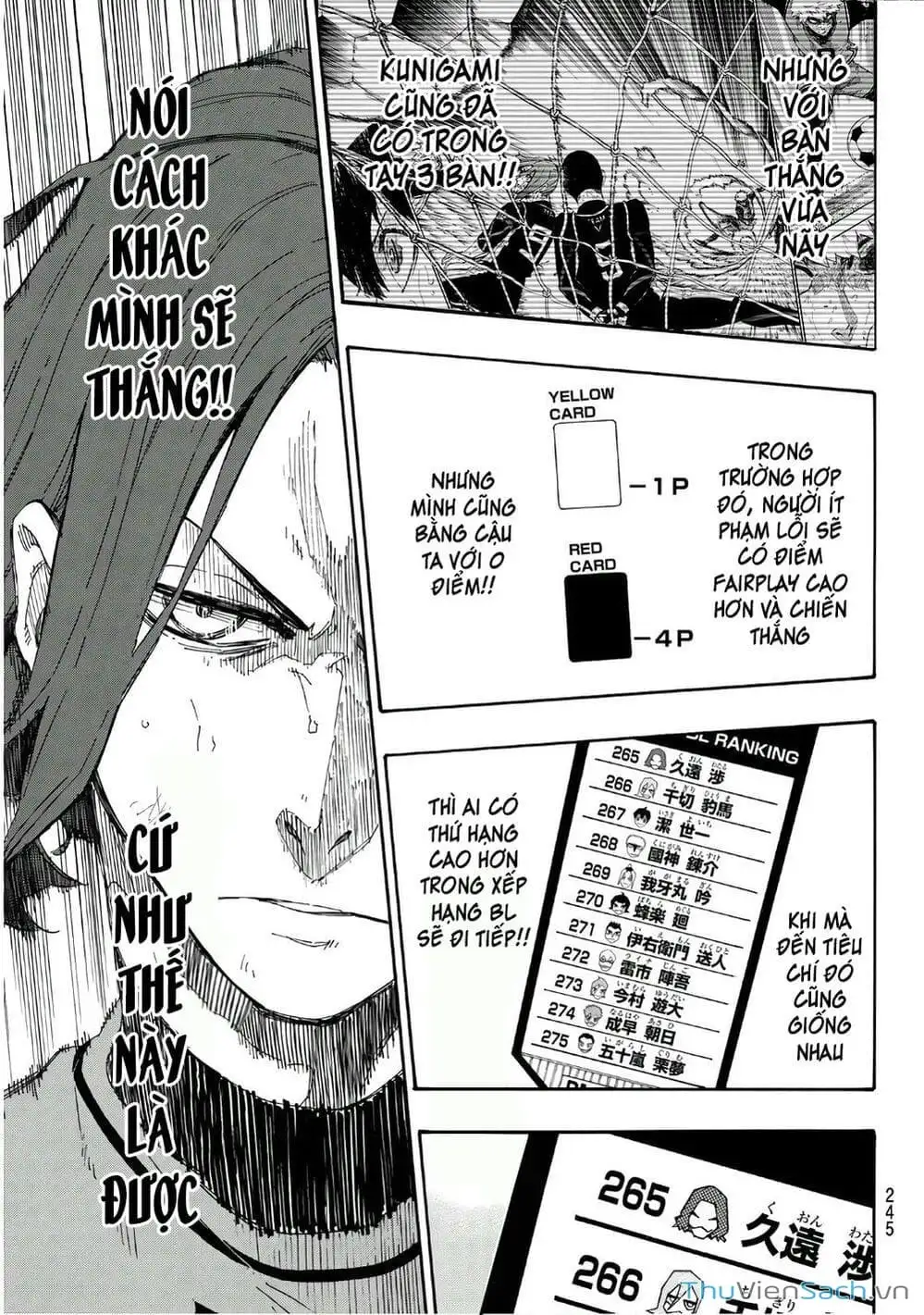 Truyện Tranh Tiền Đạo Số 1 - Blue Lock trang 6
