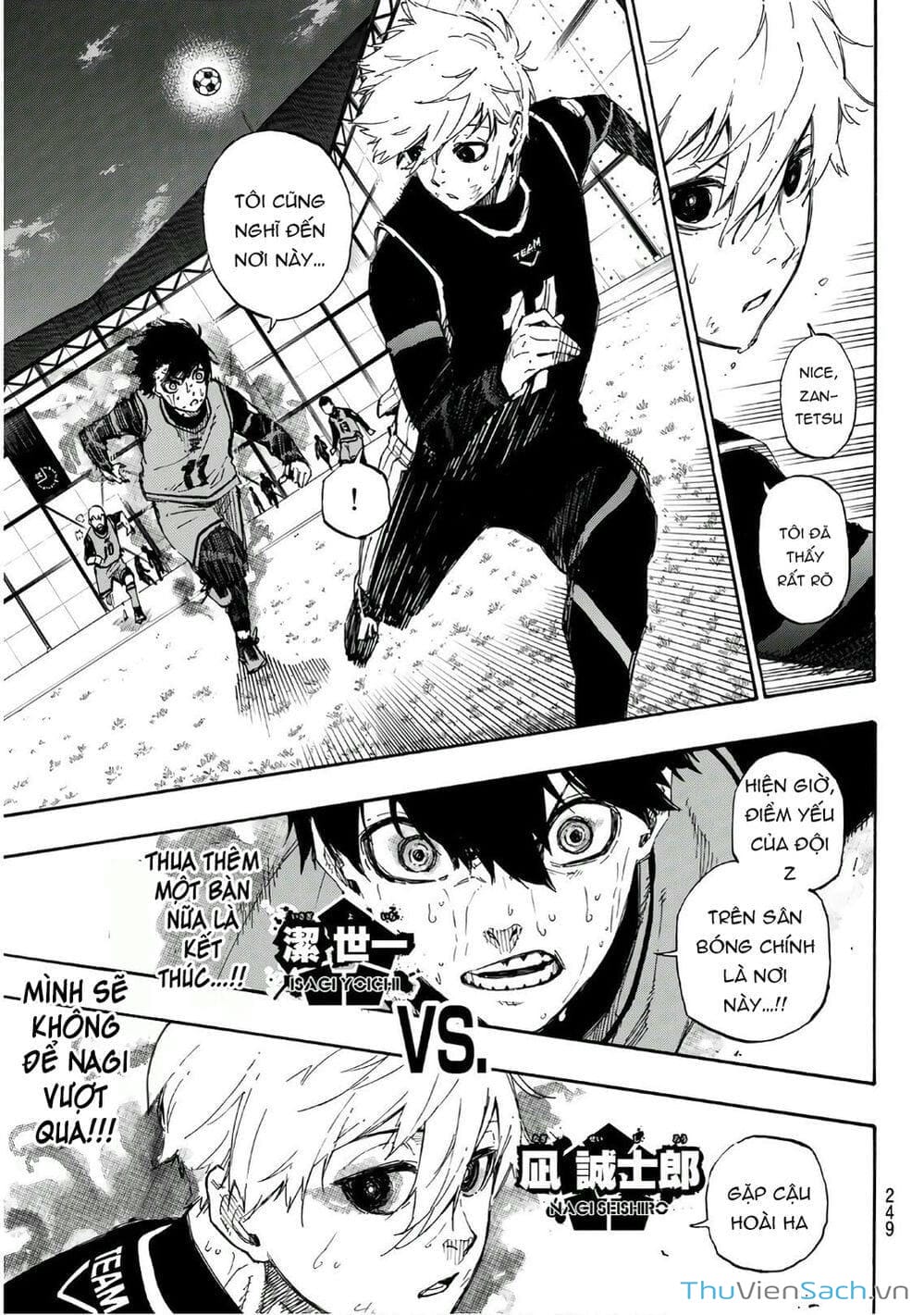 Truyện Tranh Tiền Đạo Số 1 - Blue Lock trang 6