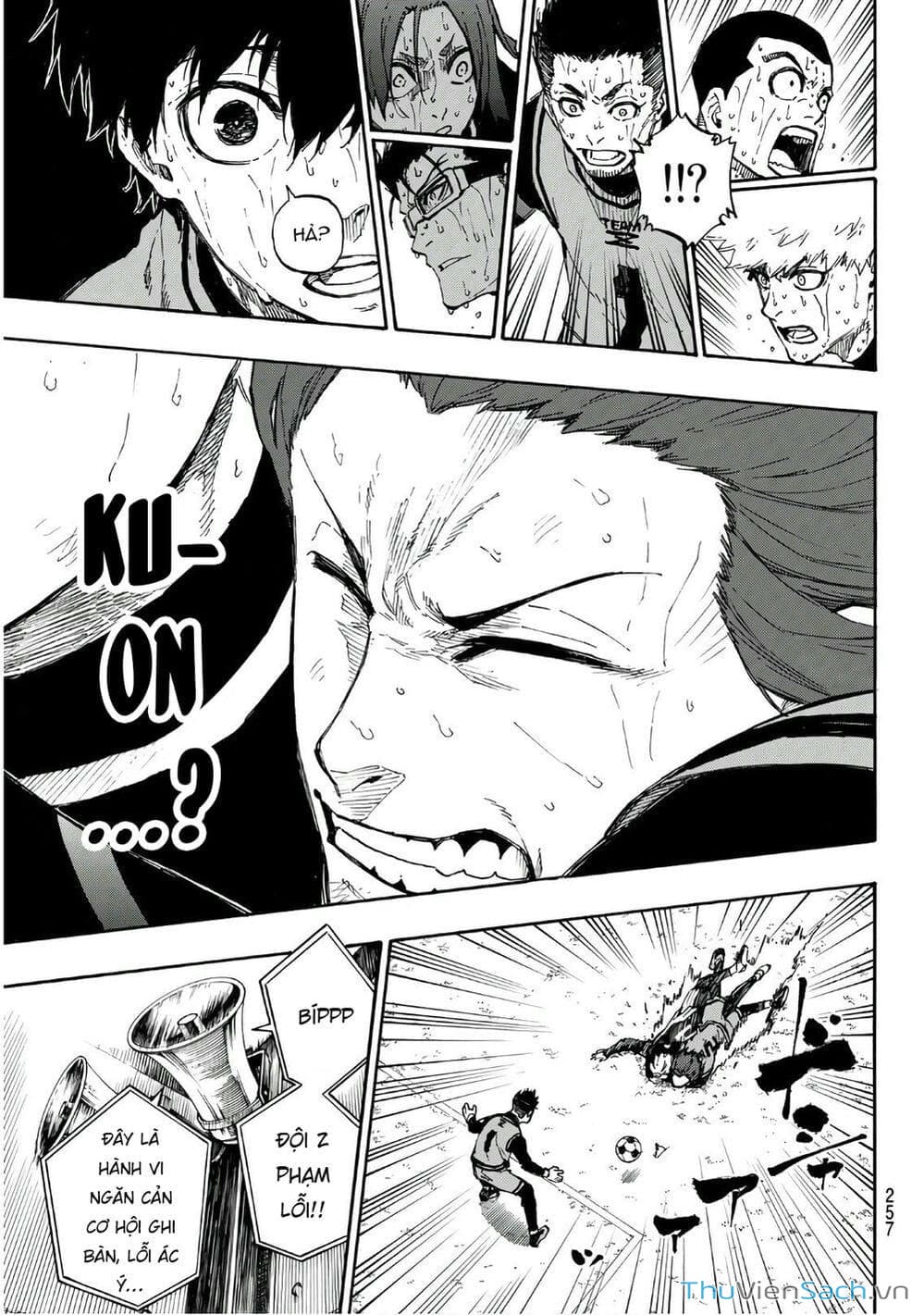 Truyện Tranh Tiền Đạo Số 1 - Blue Lock trang 6