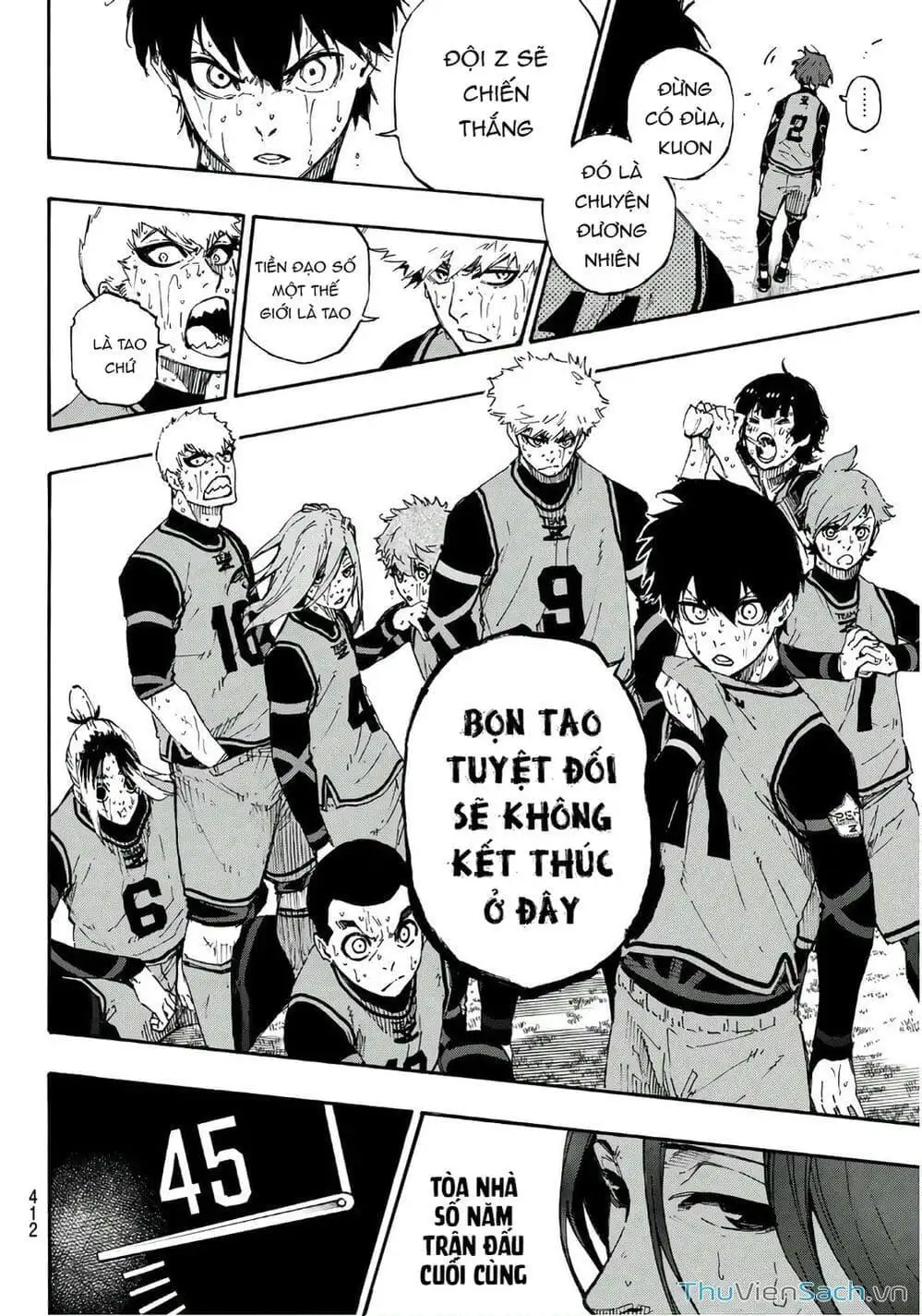 Truyện Tranh Tiền Đạo Số 1 - Blue Lock trang 5