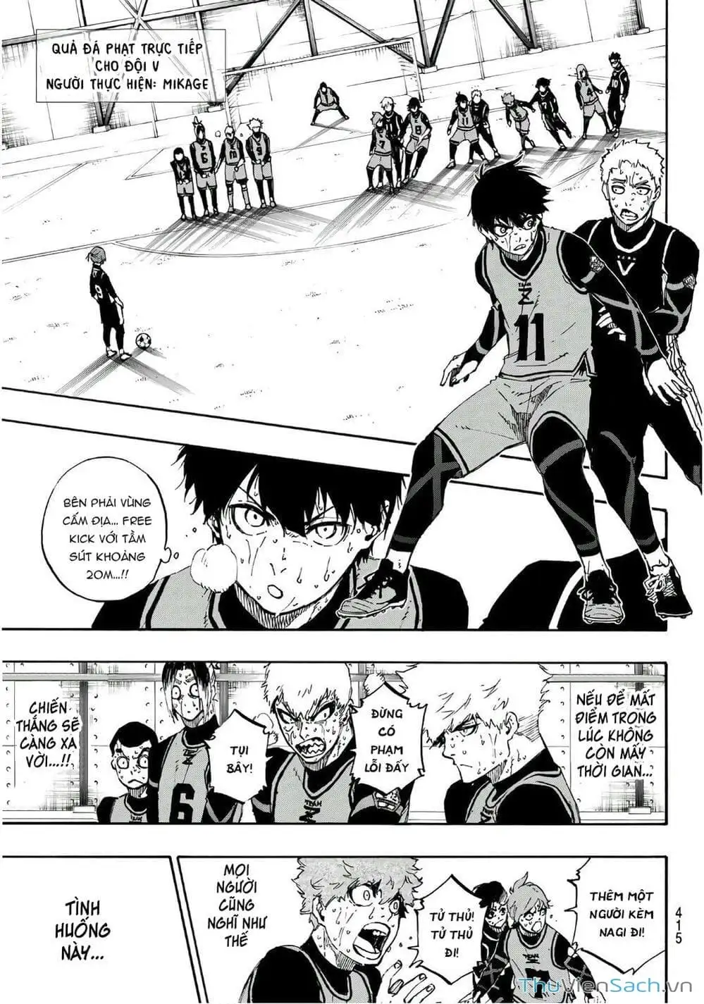 Truyện Tranh Tiền Đạo Số 1 - Blue Lock trang 6
