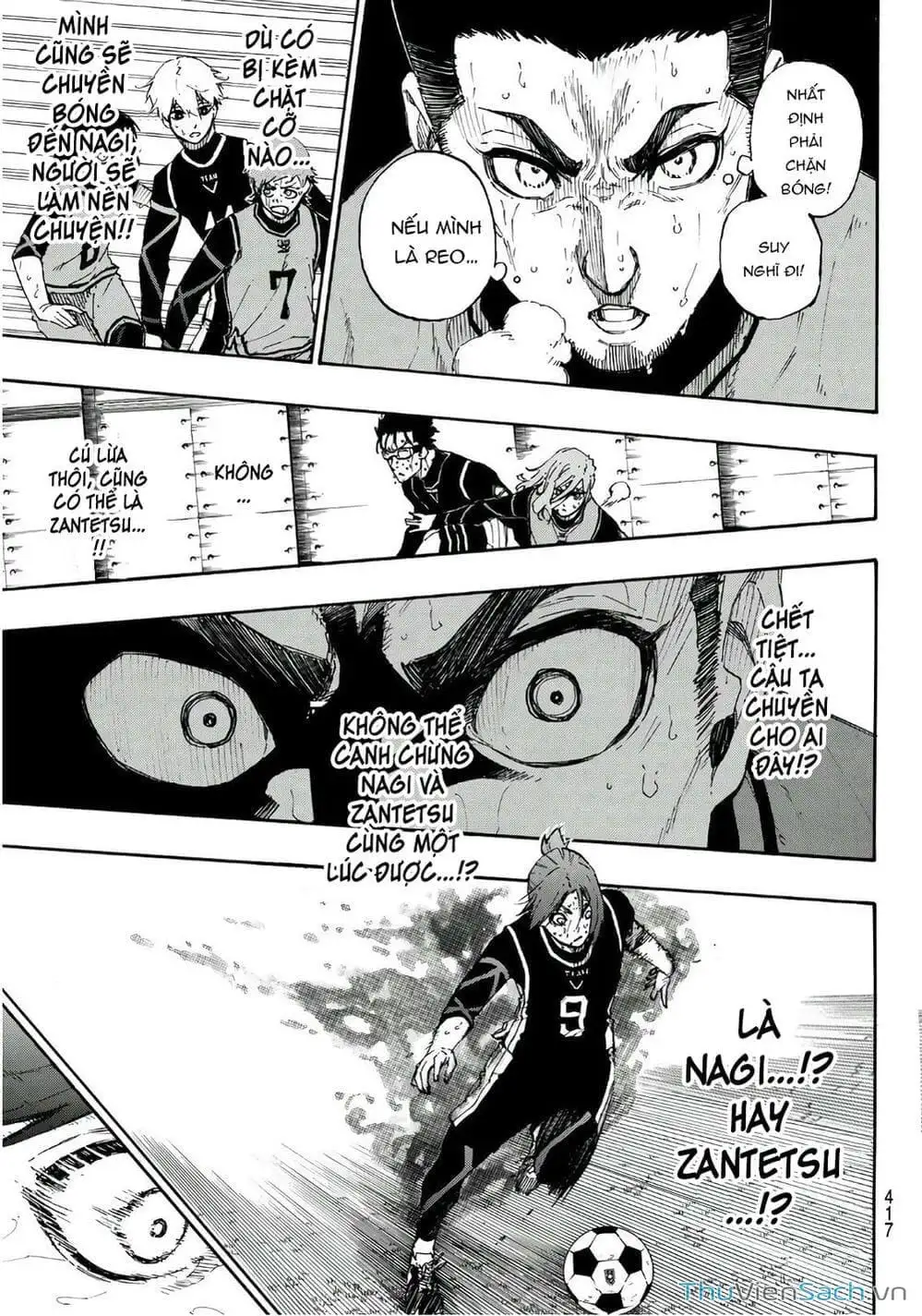 Truyện Tranh Tiền Đạo Số 1 - Blue Lock trang 6
