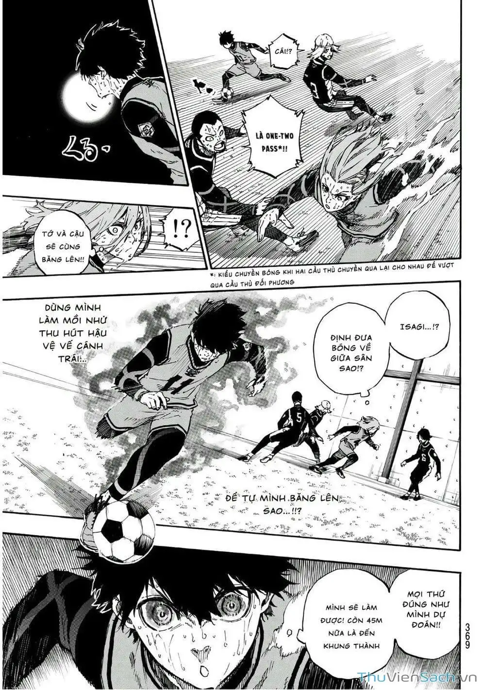 Truyện Tranh Tiền Đạo Số 1 - Blue Lock trang 6