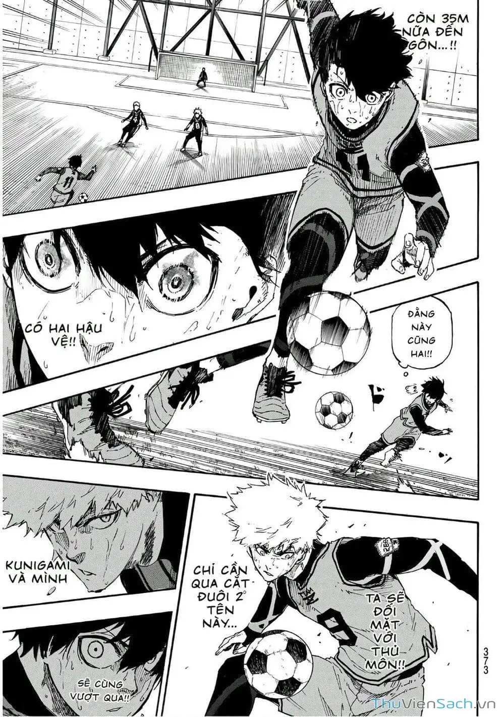 Truyện Tranh Tiền Đạo Số 1 - Blue Lock trang 6