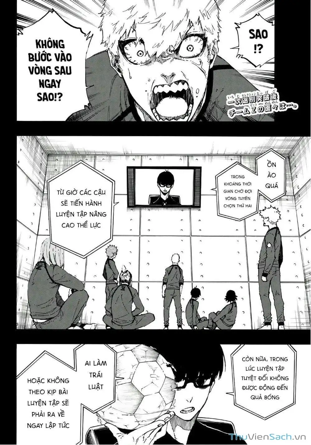 Truyện Tranh Tiền Đạo Số 1 - Blue Lock trang 6