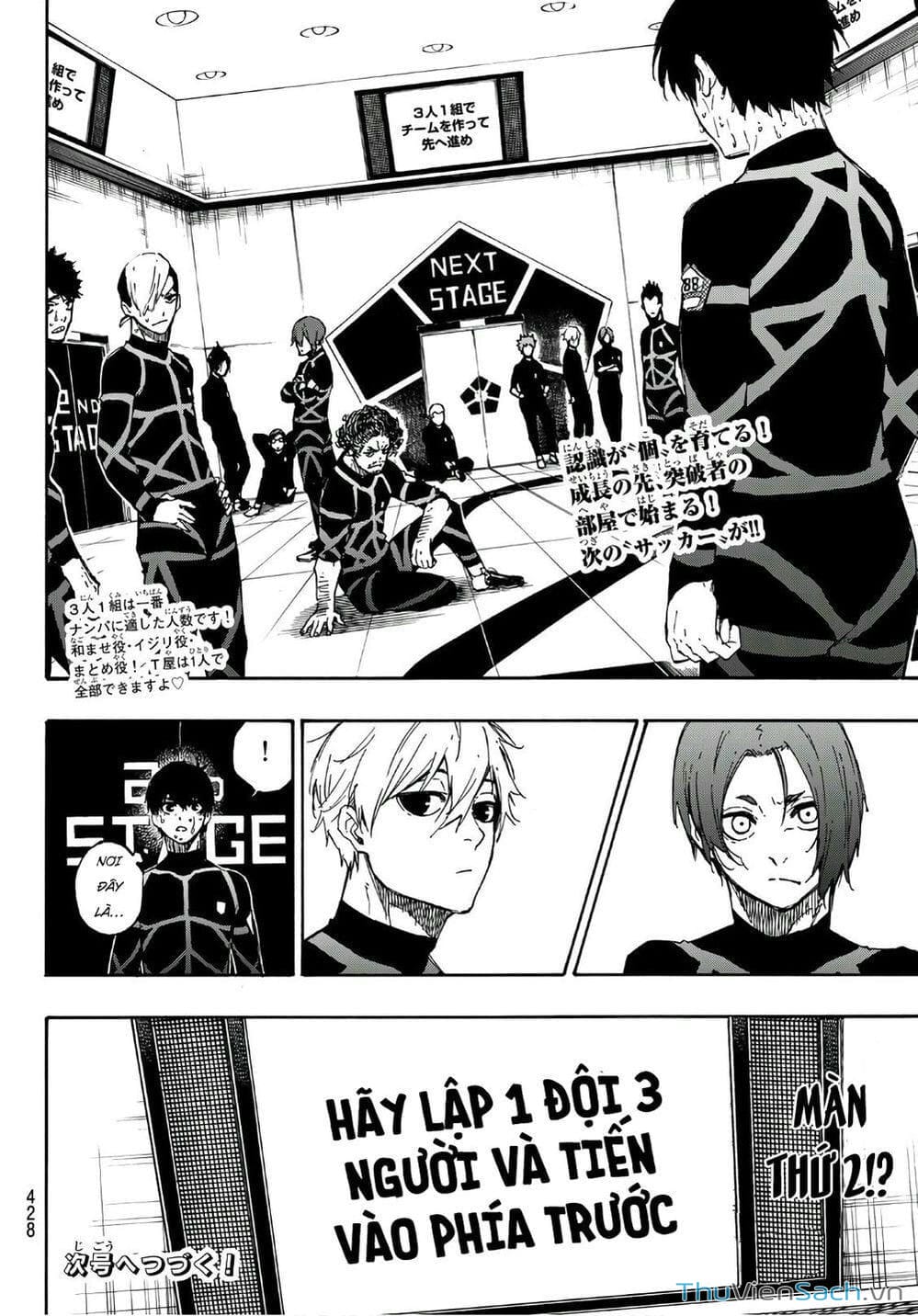 Truyện Tranh Tiền Đạo Số 1 - Blue Lock trang 6