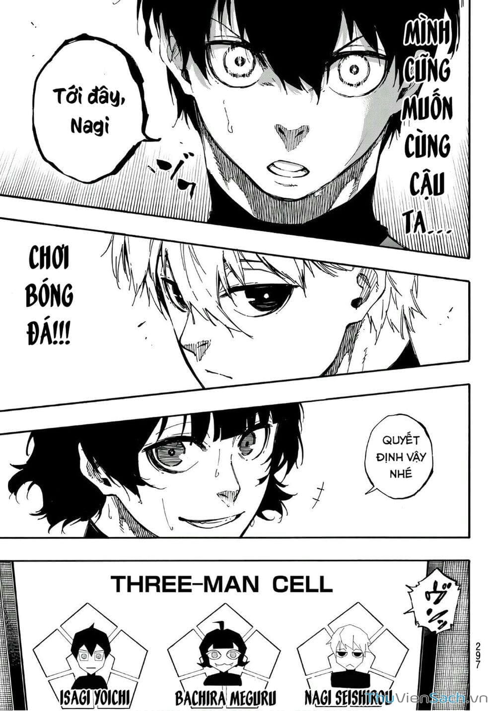 Truyện Tranh Tiền Đạo Số 1 - Blue Lock trang 6