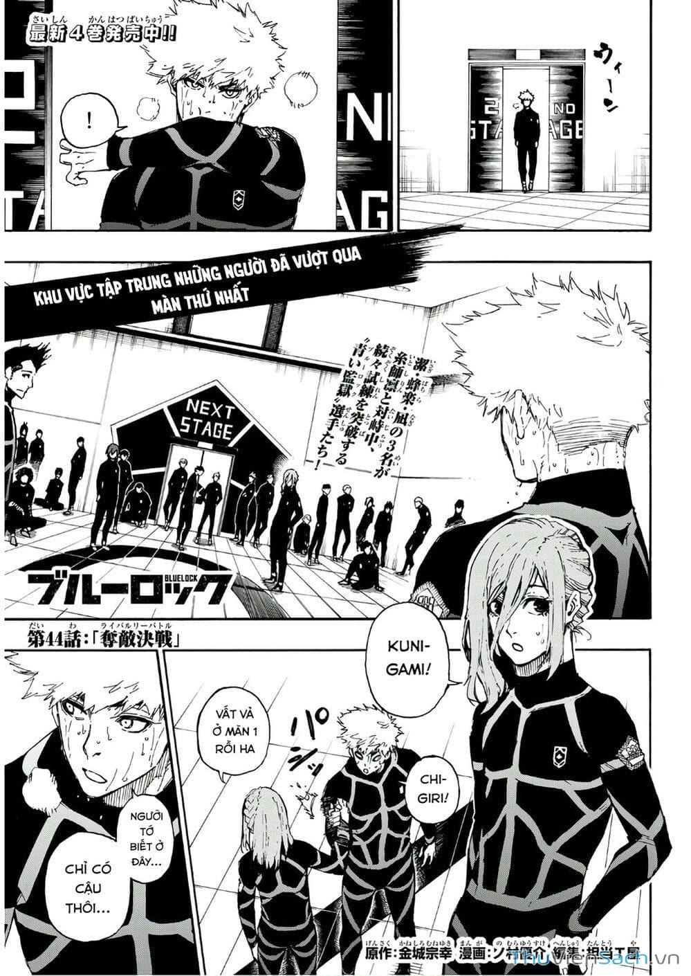 Truyện Tranh Tiền Đạo Số 1 - Blue Lock trang 6