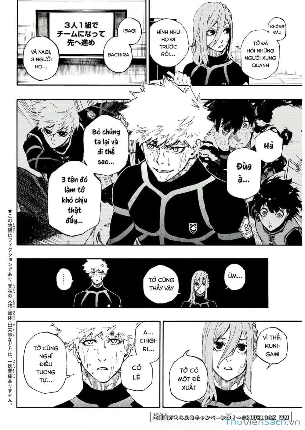 Truyện Tranh Tiền Đạo Số 1 - Blue Lock trang 5