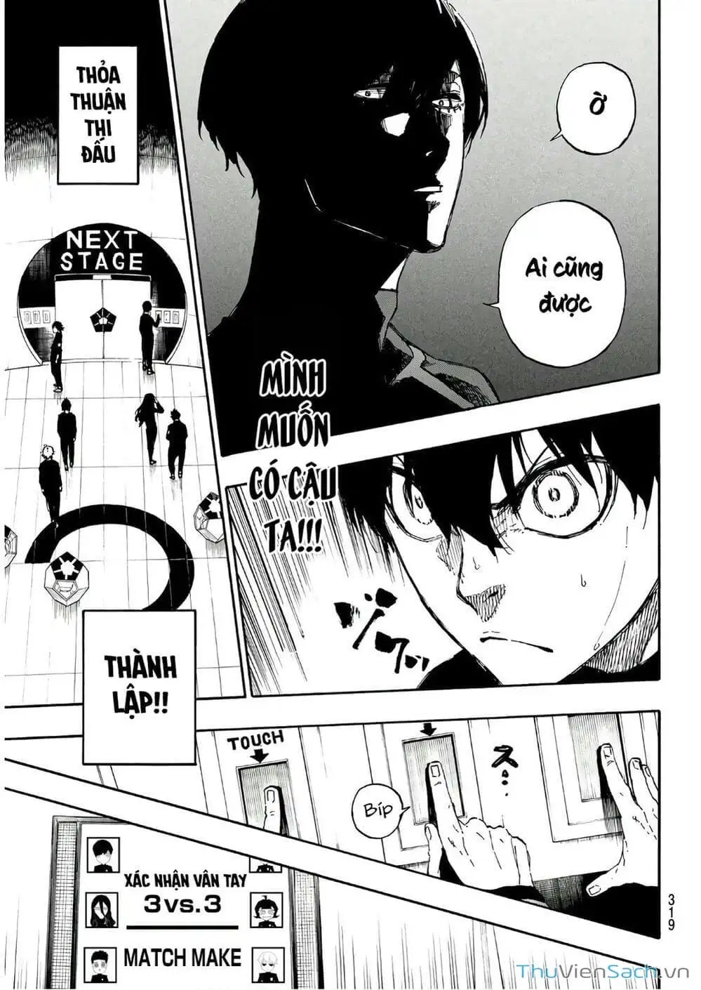 Truyện Tranh Tiền Đạo Số 1 - Blue Lock trang 6