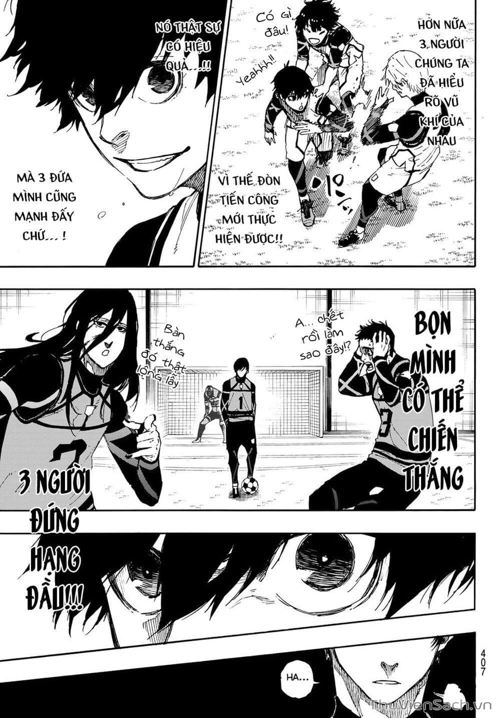 Truyện Tranh Tiền Đạo Số 1 - Blue Lock trang 6