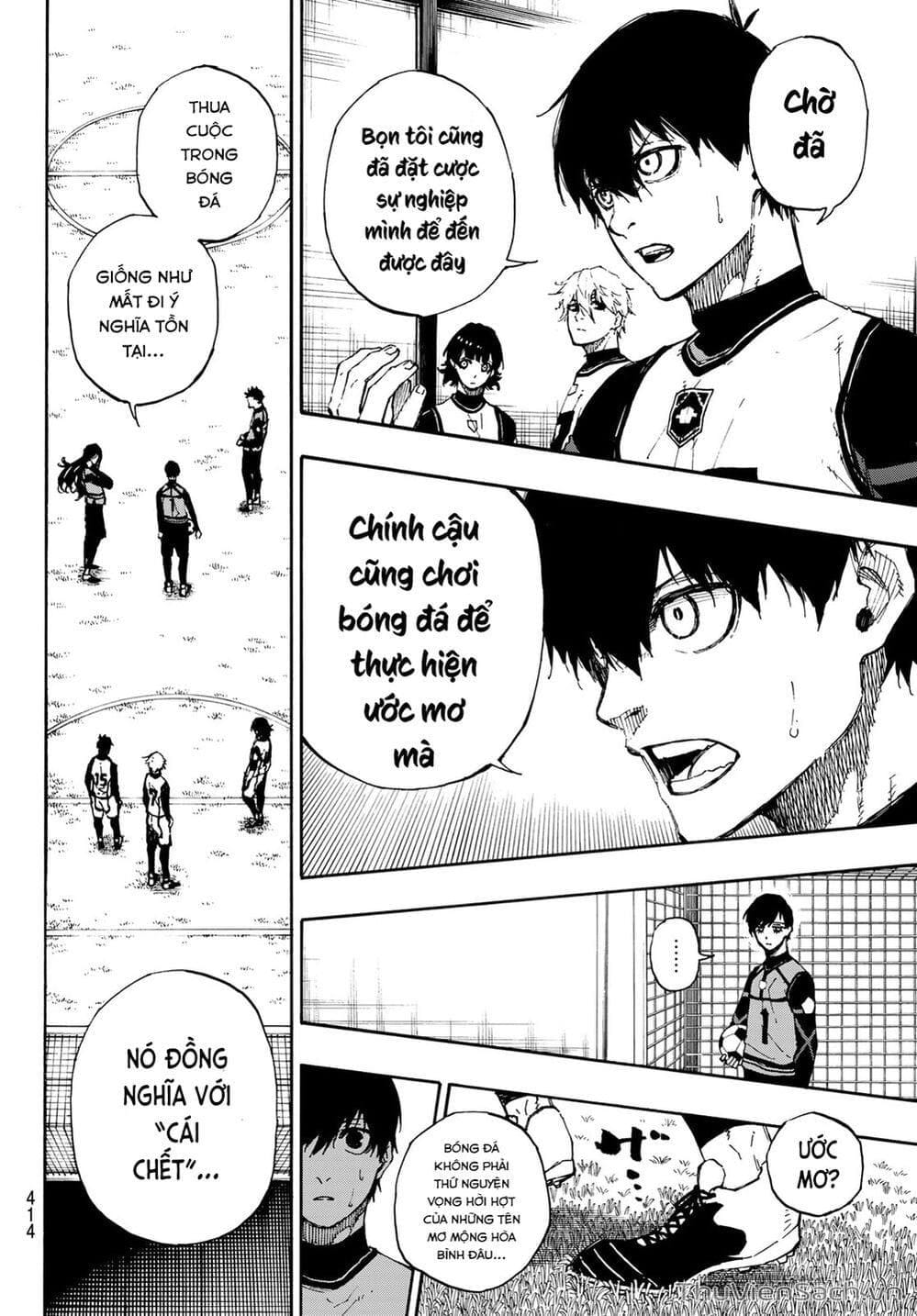 Truyện Tranh Tiền Đạo Số 1 - Blue Lock trang 6