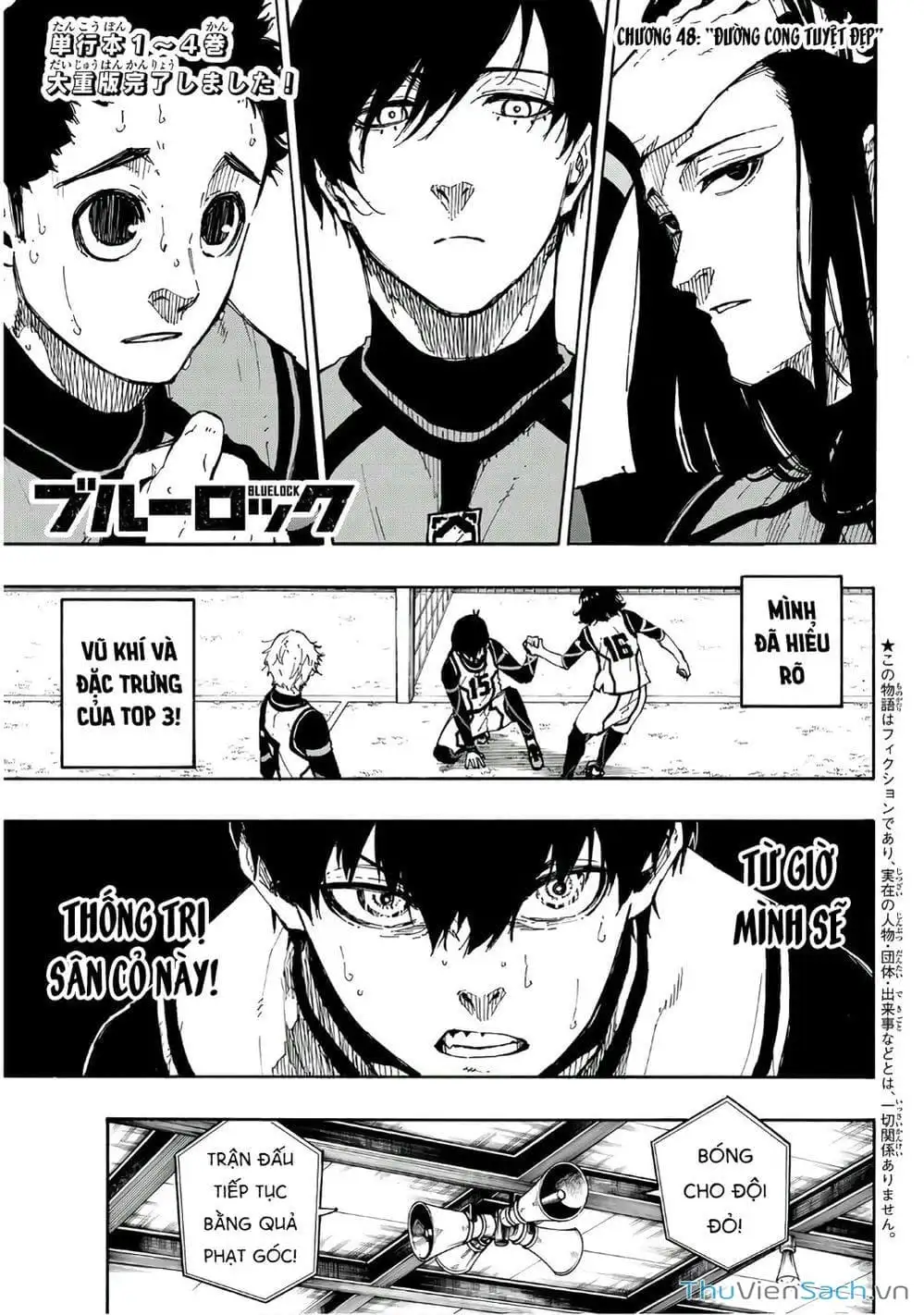 Truyện Tranh Tiền Đạo Số 1 - Blue Lock trang 6