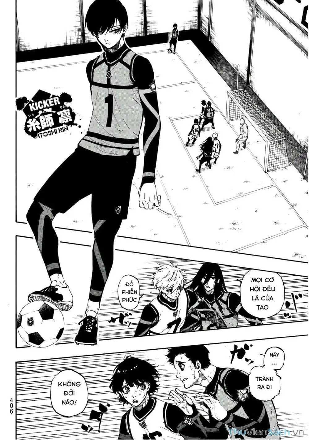 Truyện Tranh Tiền Đạo Số 1 - Blue Lock trang 6