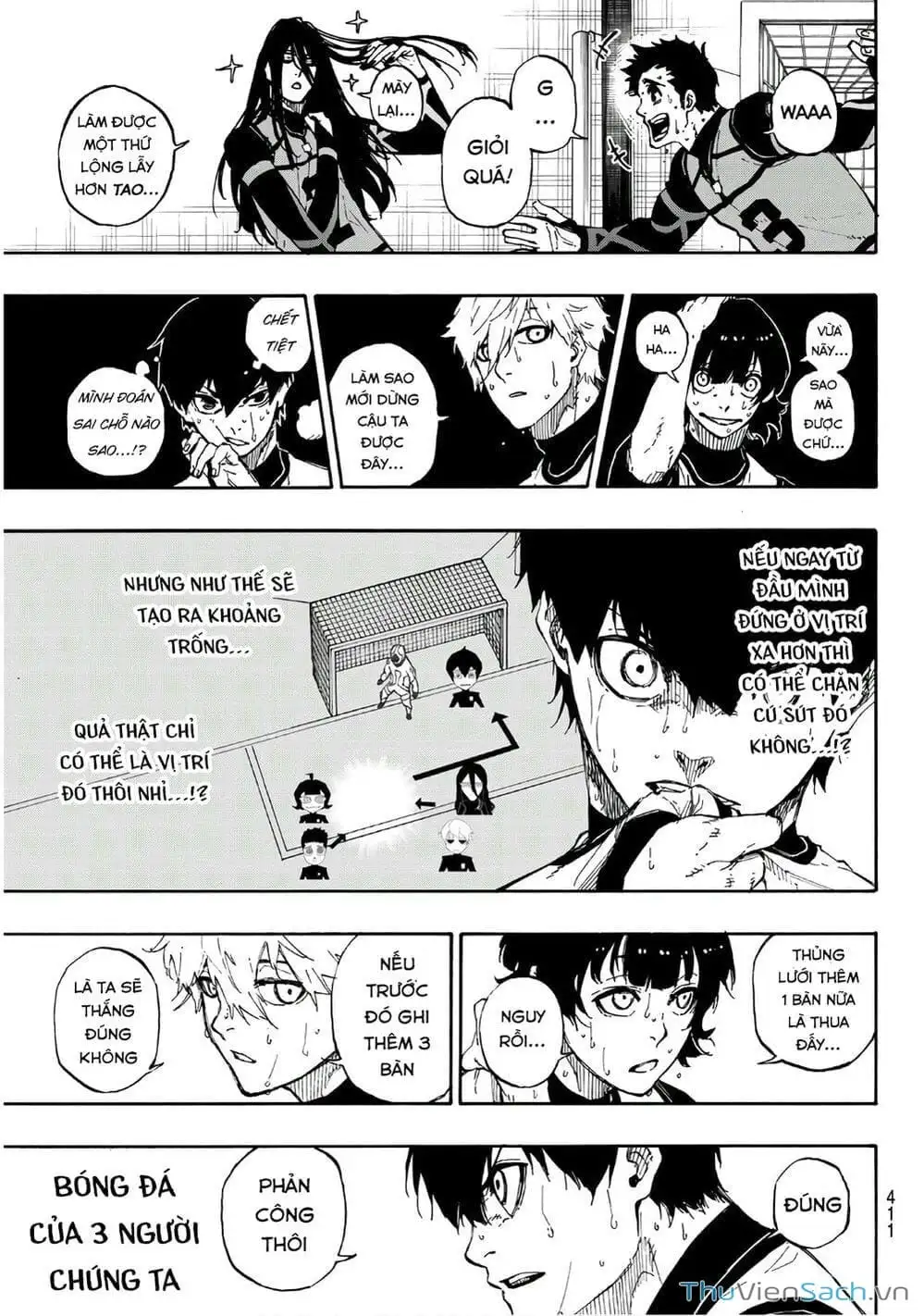 Truyện Tranh Tiền Đạo Số 1 - Blue Lock trang 6