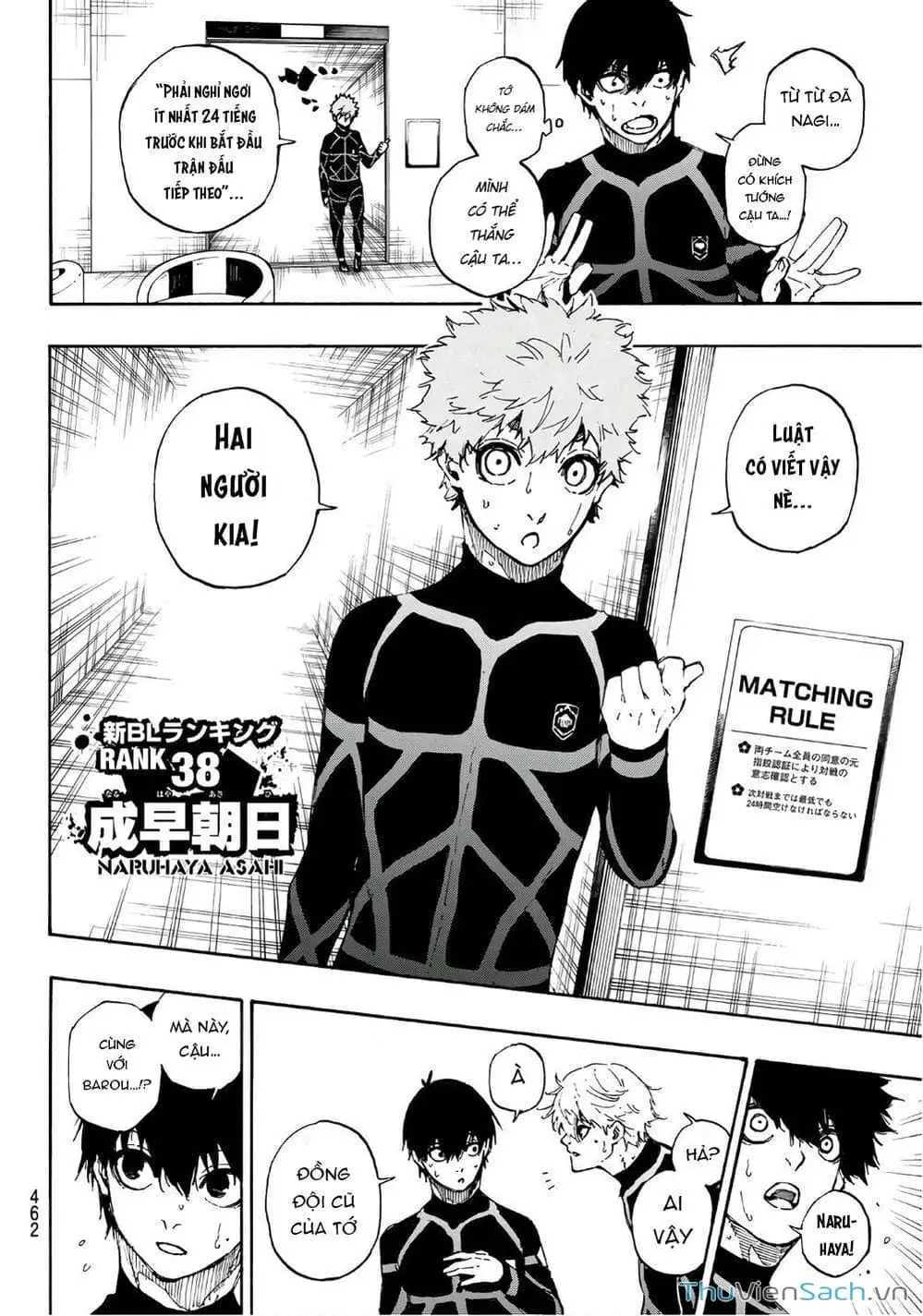 Truyện Tranh Tiền Đạo Số 1 - Blue Lock trang 6