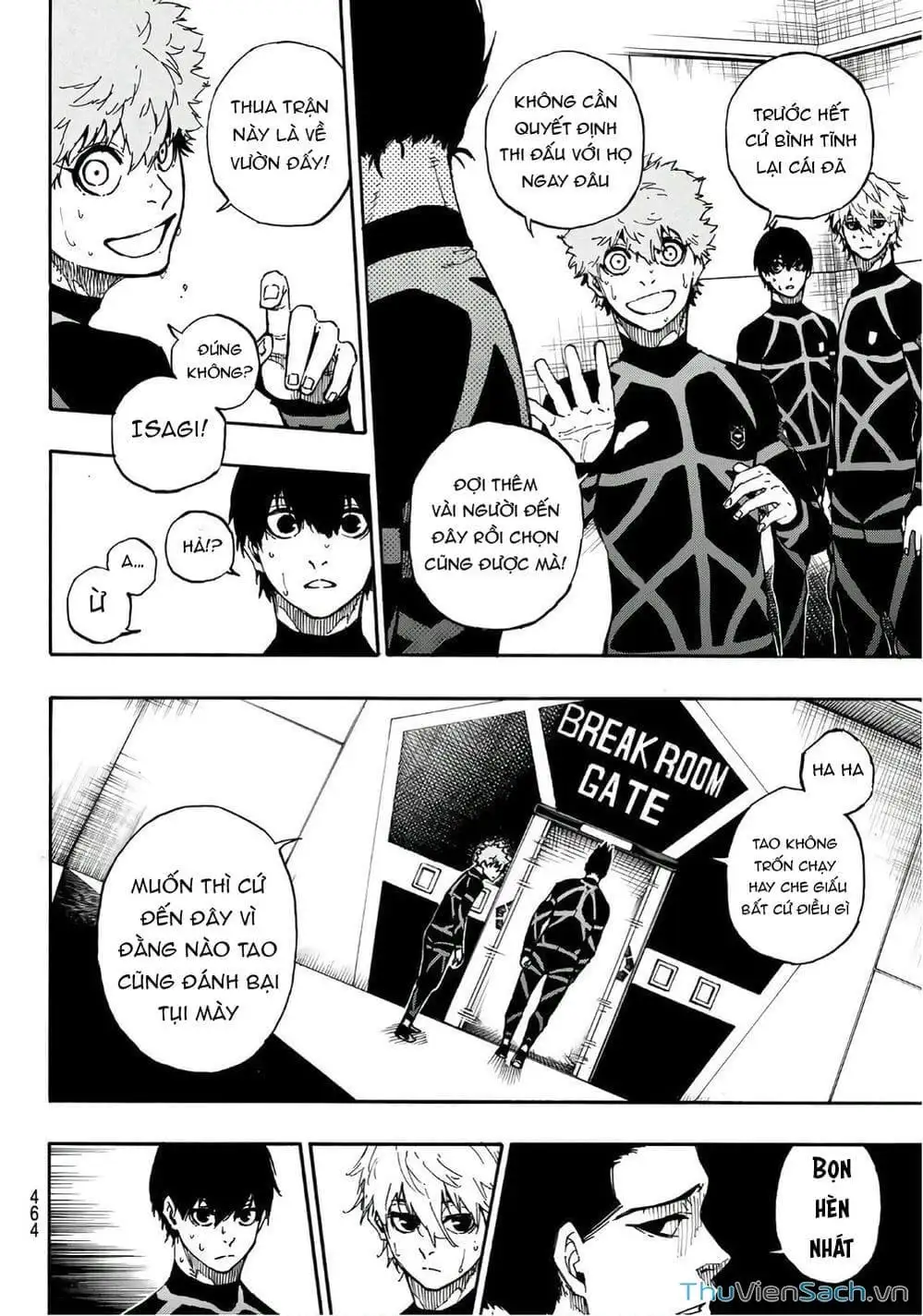 Truyện Tranh Tiền Đạo Số 1 - Blue Lock trang 6