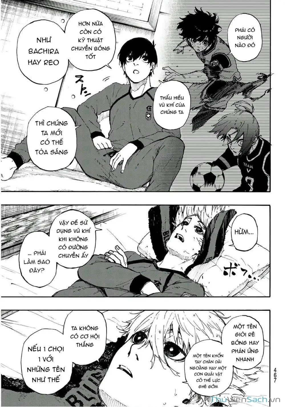Truyện Tranh Tiền Đạo Số 1 - Blue Lock trang 6