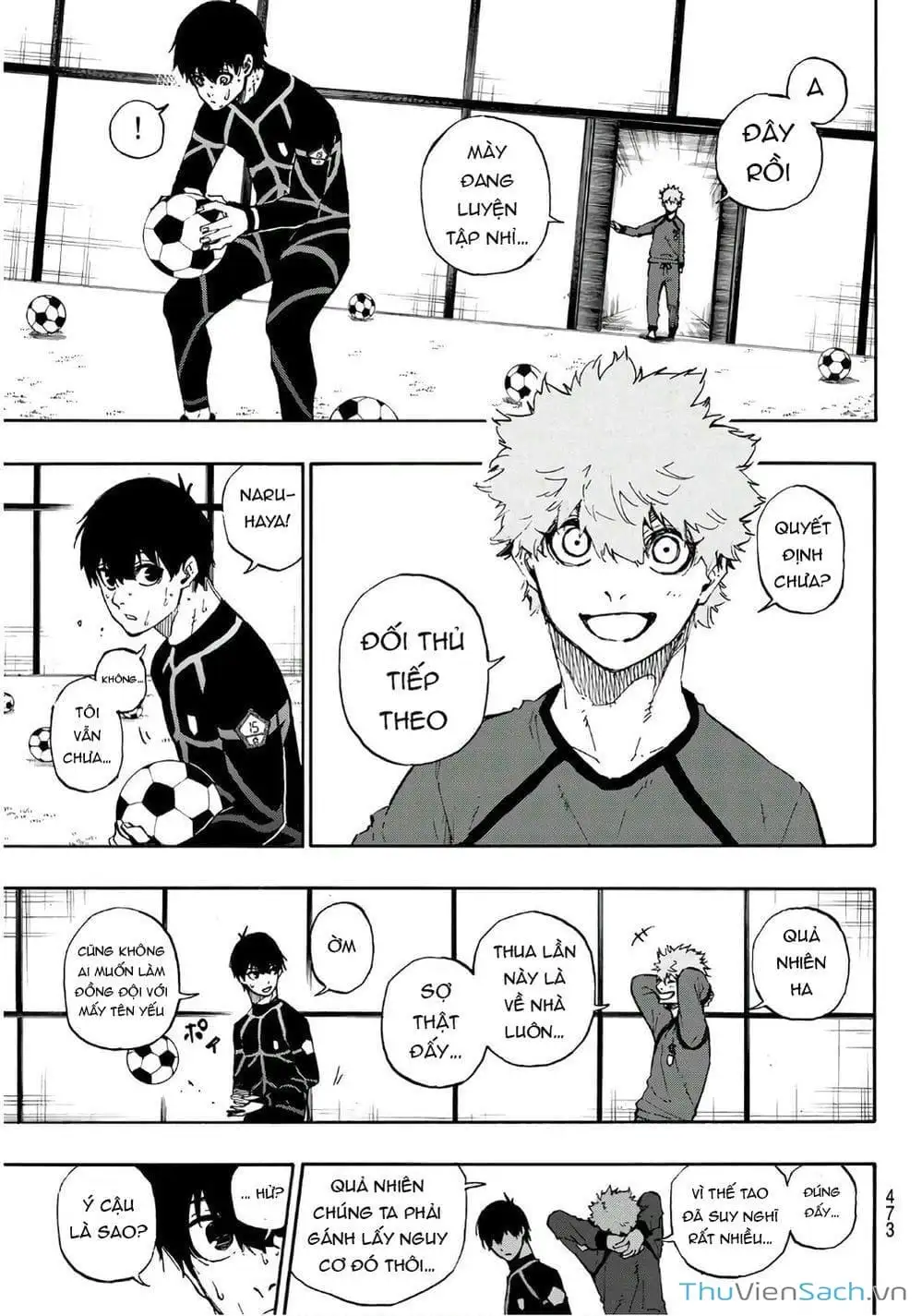 Truyện Tranh Tiền Đạo Số 1 - Blue Lock trang 6