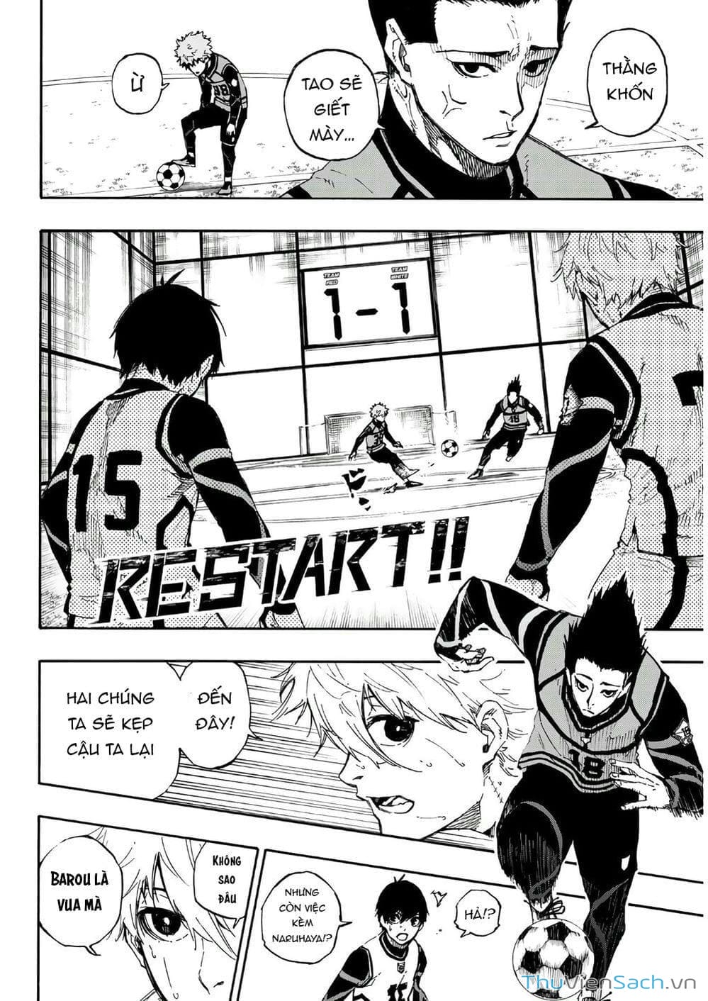 Truyện Tranh Tiền Đạo Số 1 - Blue Lock trang 6