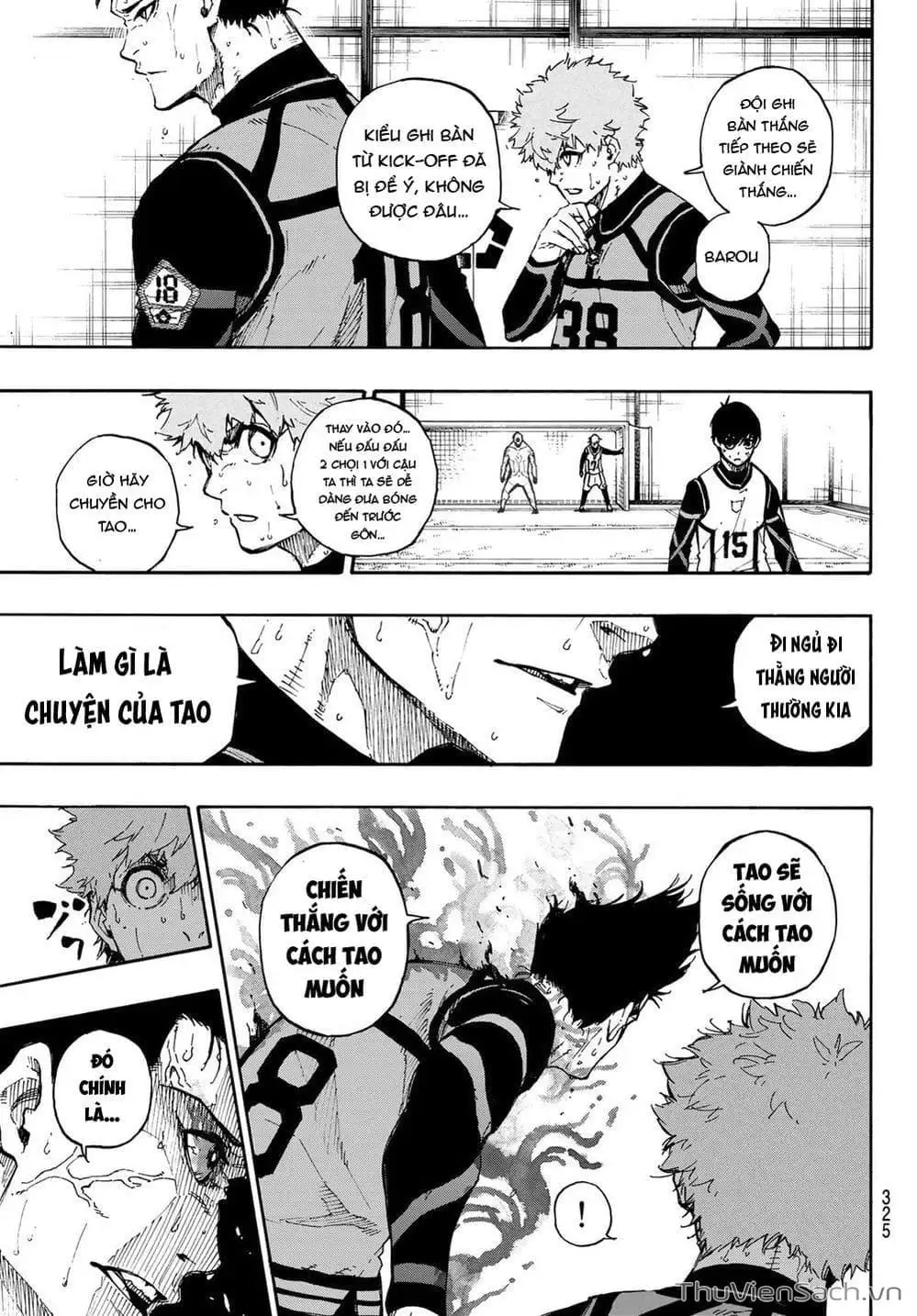 Truyện Tranh Tiền Đạo Số 1 - Blue Lock trang 6