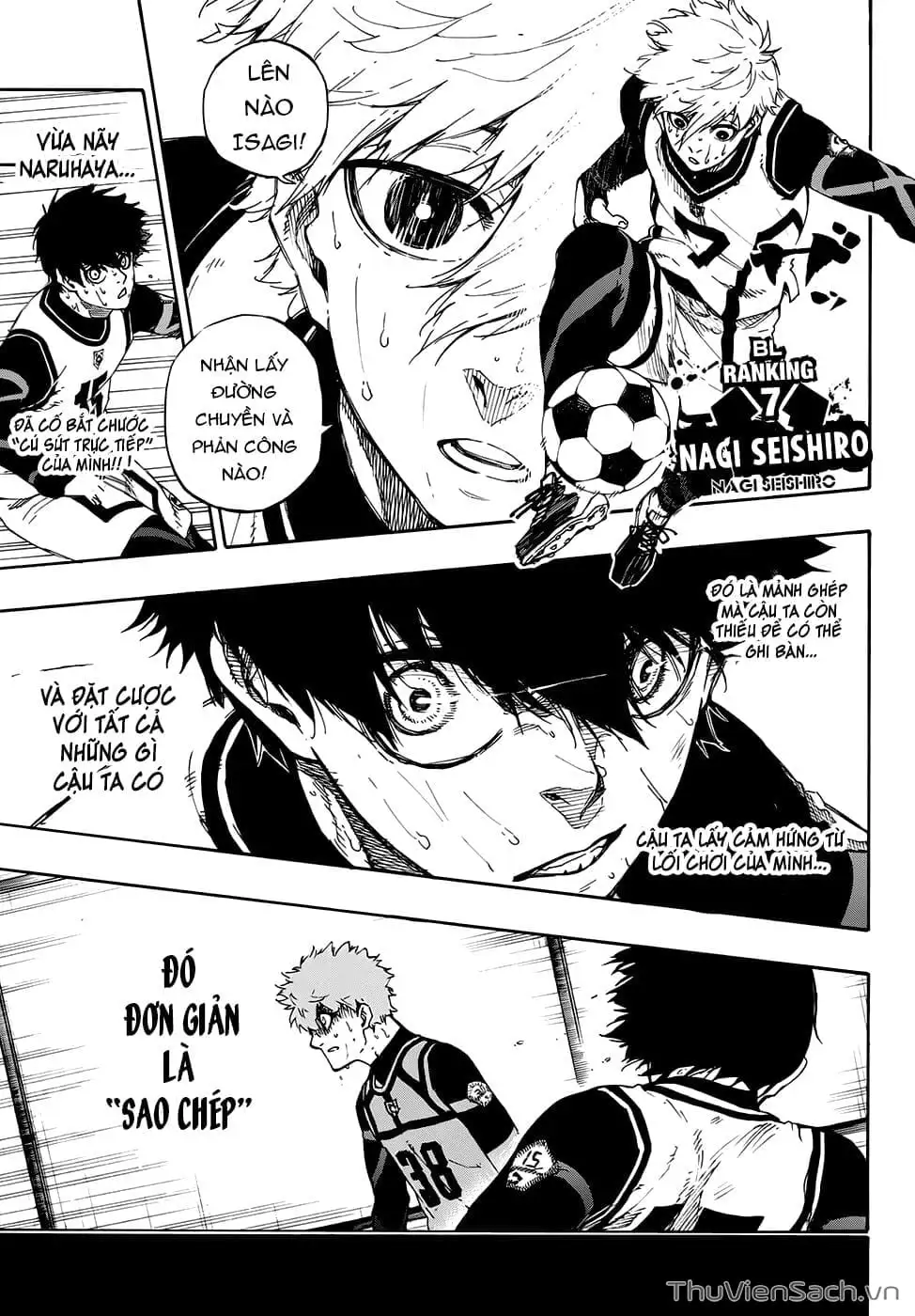 Truyện Tranh Tiền Đạo Số 1 - Blue Lock trang 6