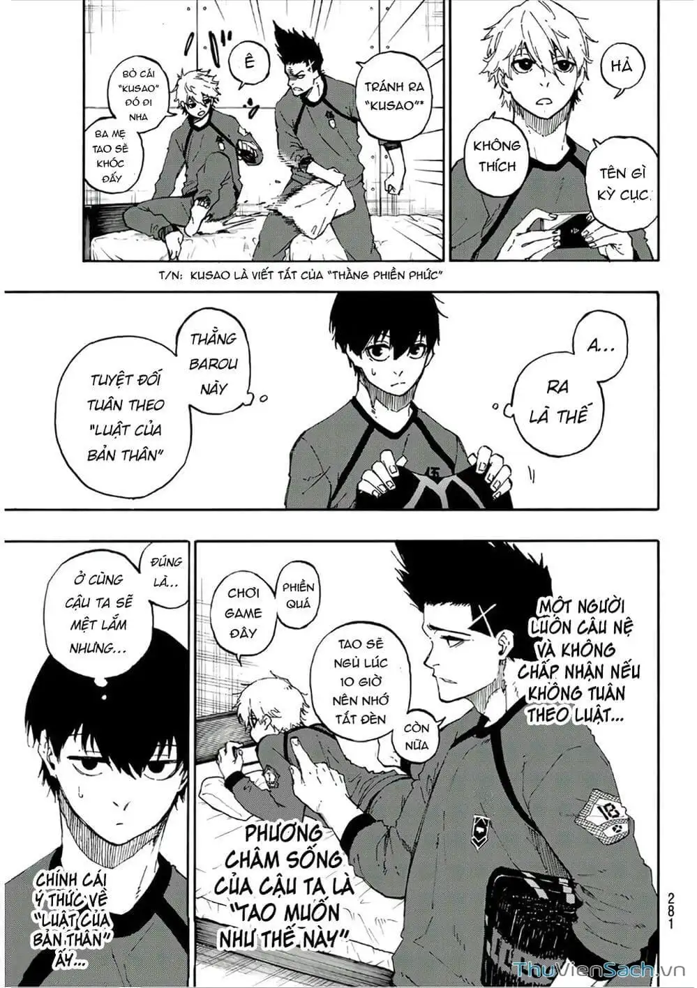 Truyện Tranh Tiền Đạo Số 1 - Blue Lock trang 6