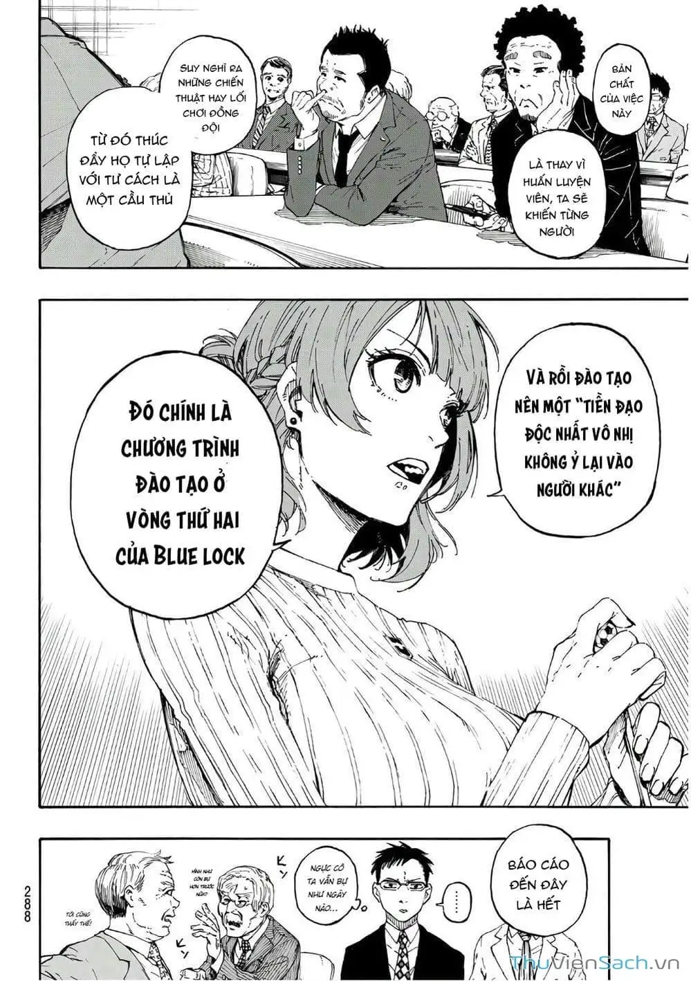 Truyện Tranh Tiền Đạo Số 1 - Blue Lock trang 6