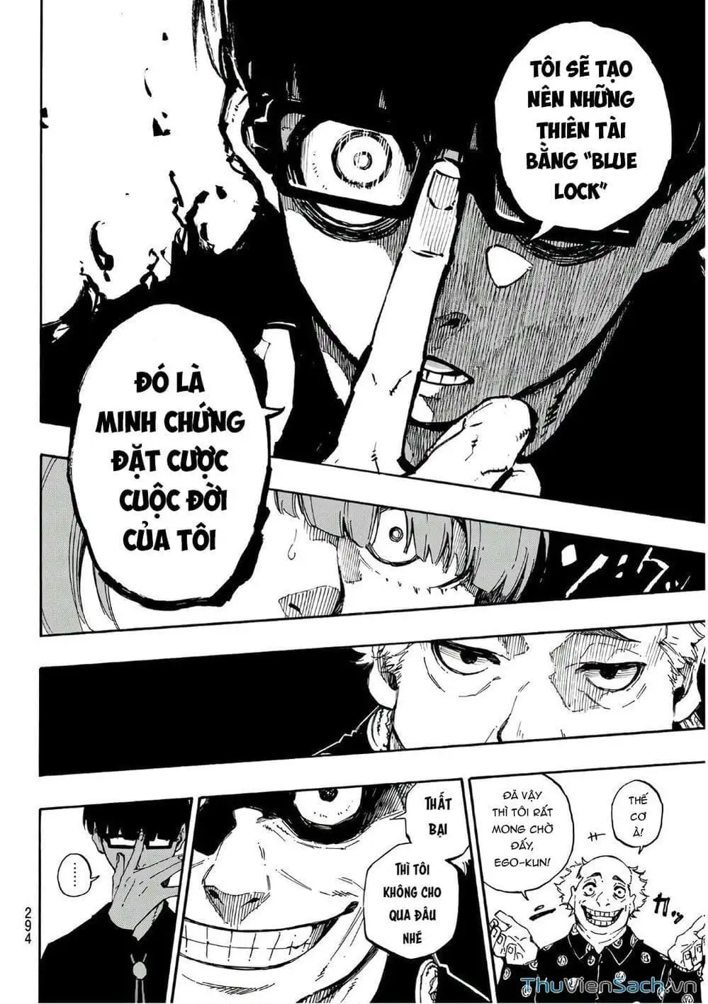 Truyện Tranh Tiền Đạo Số 1 - Blue Lock trang 6
