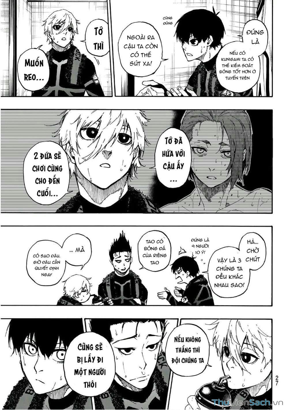 Truyện Tranh Tiền Đạo Số 1 - Blue Lock trang 6