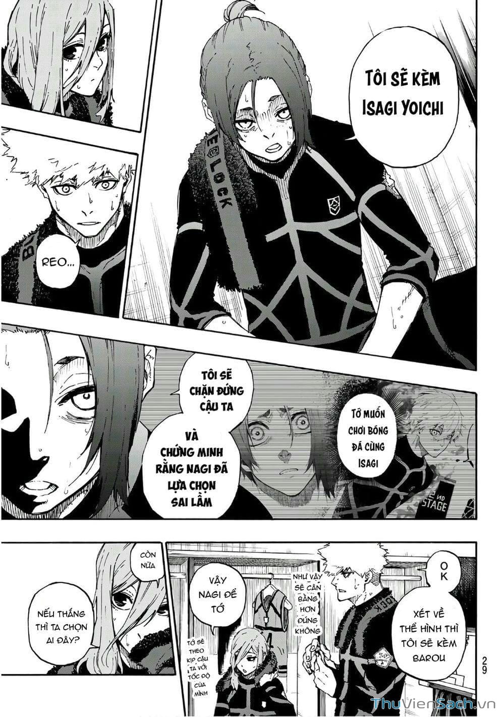 Truyện Tranh Tiền Đạo Số 1 - Blue Lock trang 6