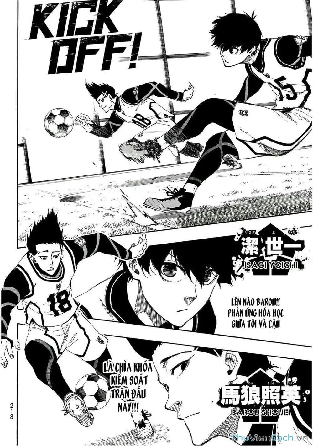 Truyện Tranh Tiền Đạo Số 1 - Blue Lock trang 5
