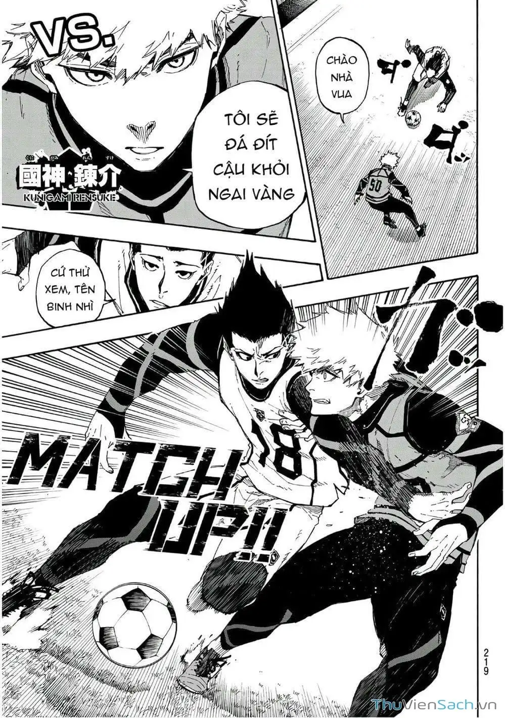 Truyện Tranh Tiền Đạo Số 1 - Blue Lock trang 5