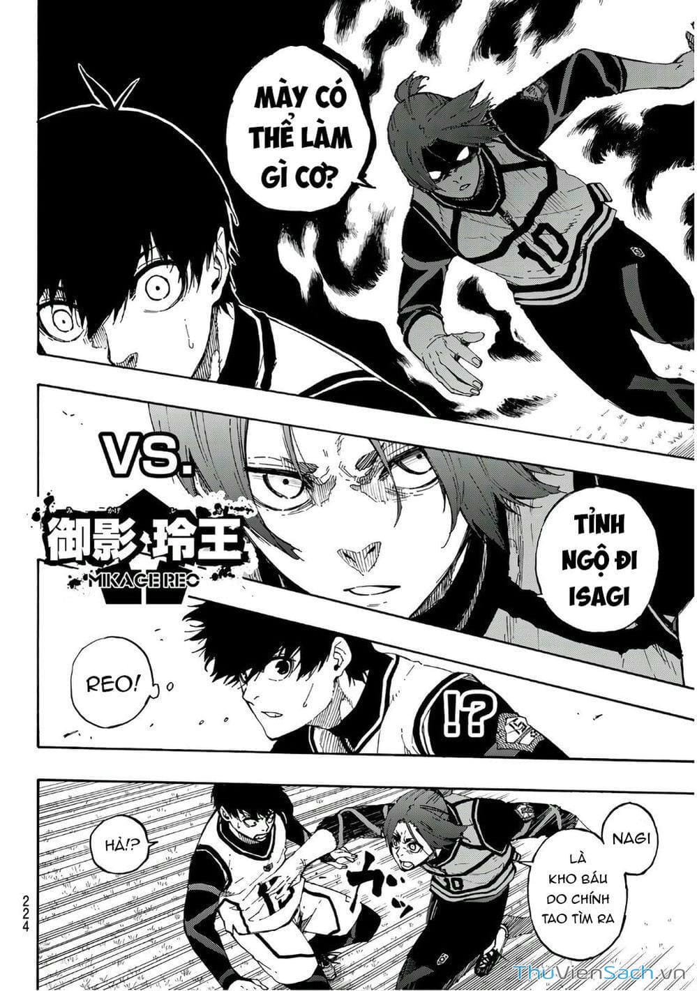 Truyện Tranh Tiền Đạo Số 1 - Blue Lock trang 6