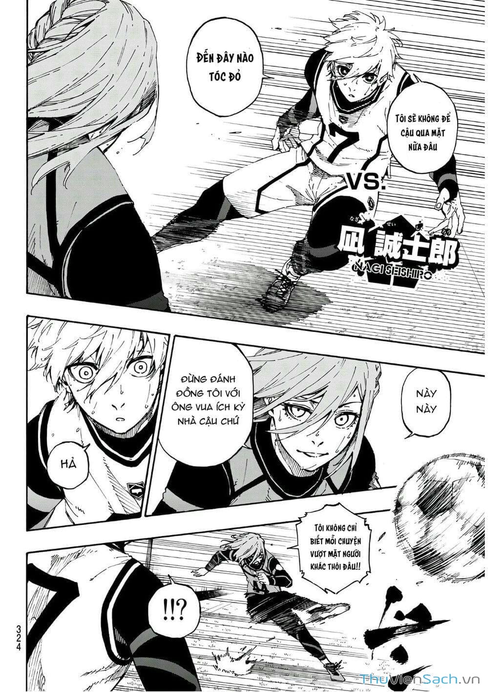 Truyện Tranh Tiền Đạo Số 1 - Blue Lock trang 6