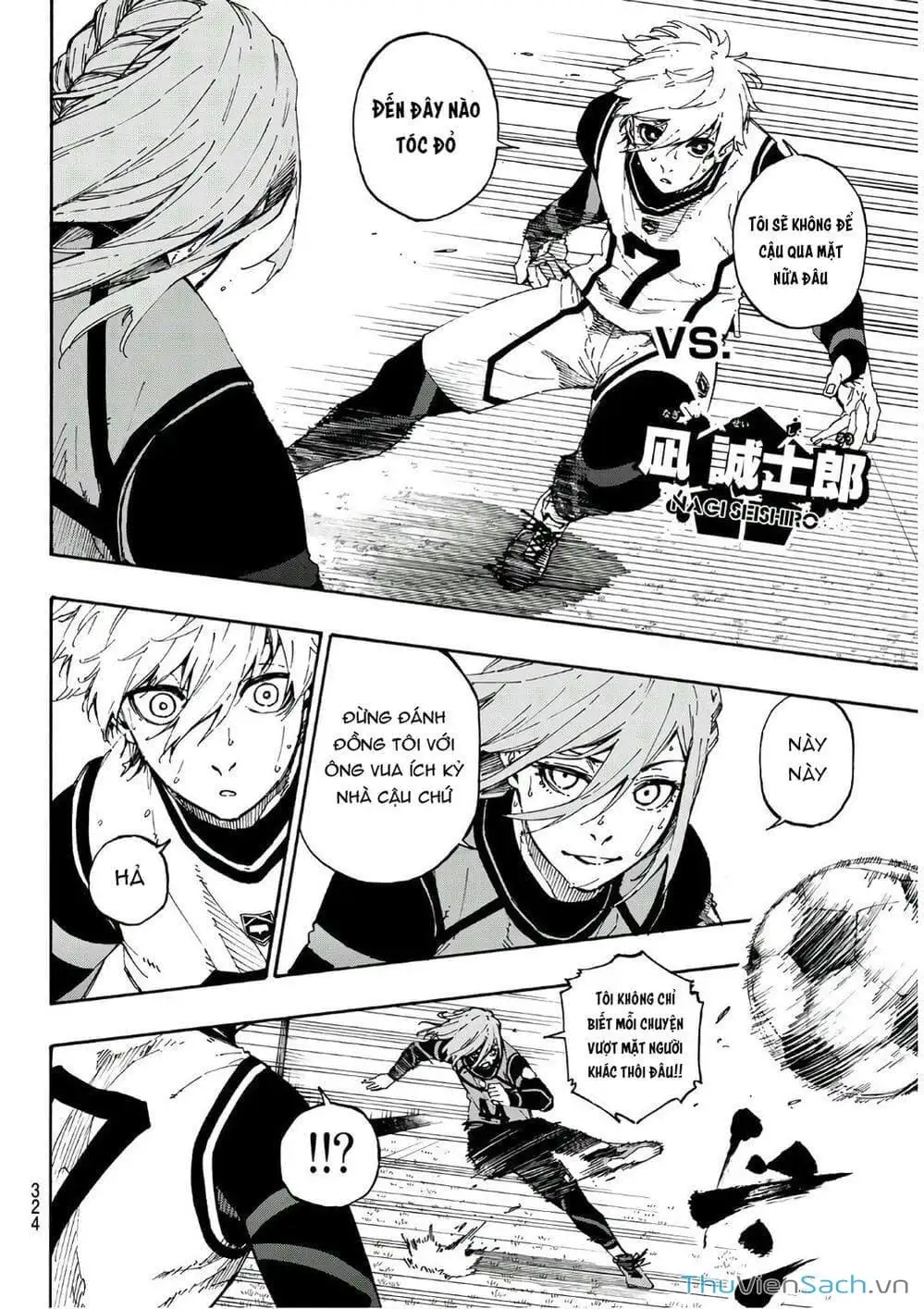 Truyện Tranh Tiền Đạo Số 1 - Blue Lock trang 5