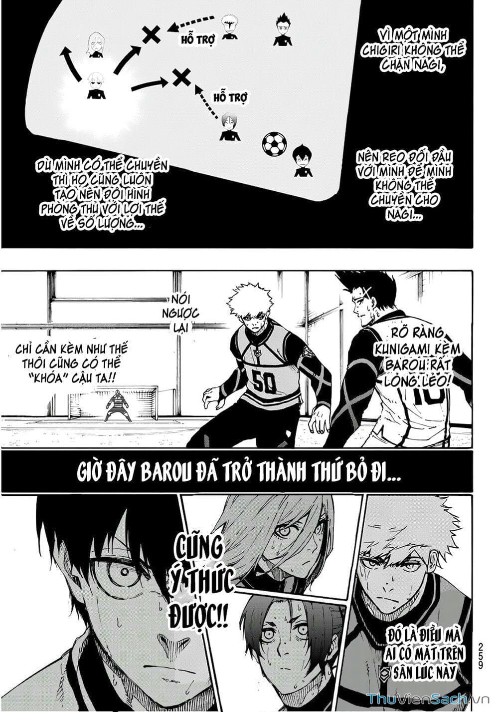 Truyện Tranh Tiền Đạo Số 1 - Blue Lock trang 6