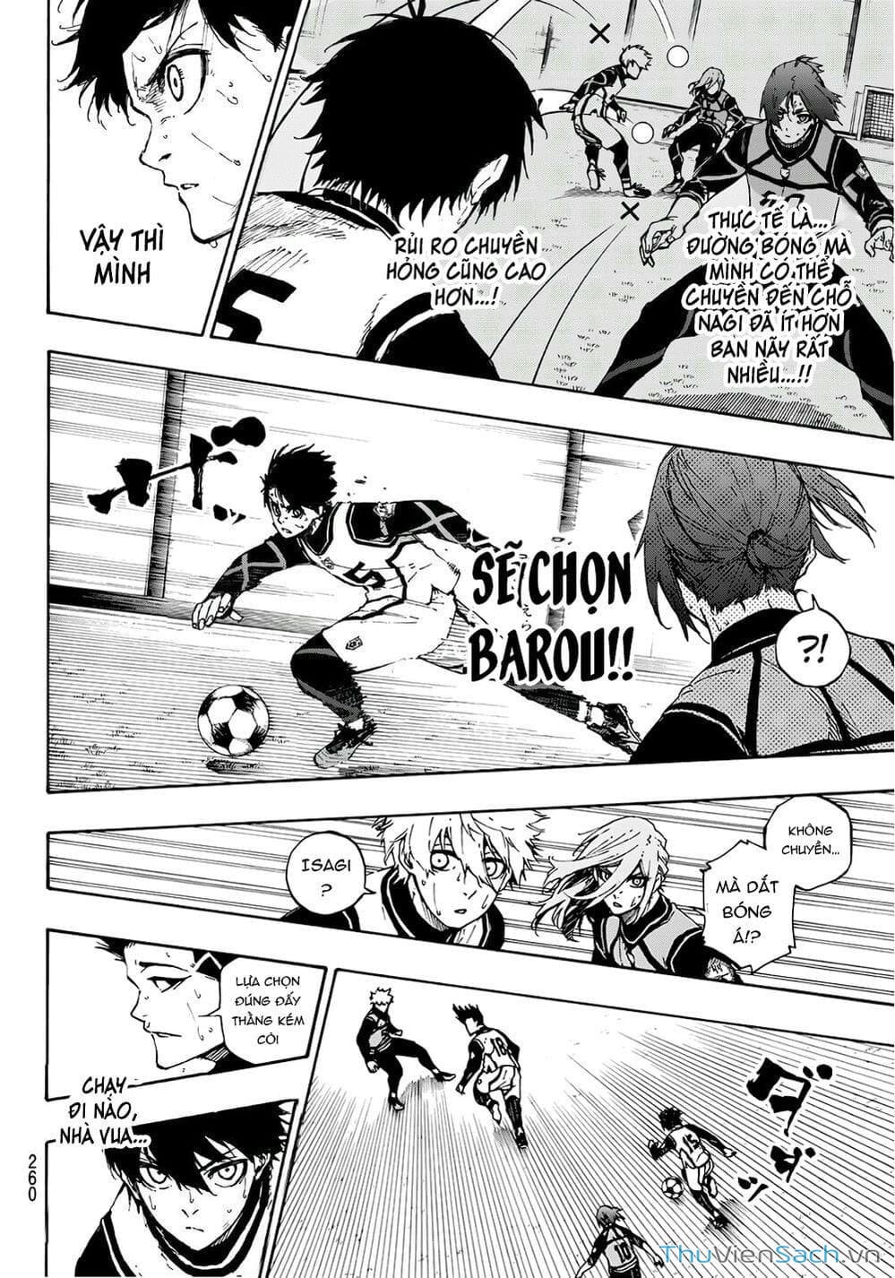 Truyện Tranh Tiền Đạo Số 1 - Blue Lock trang 6