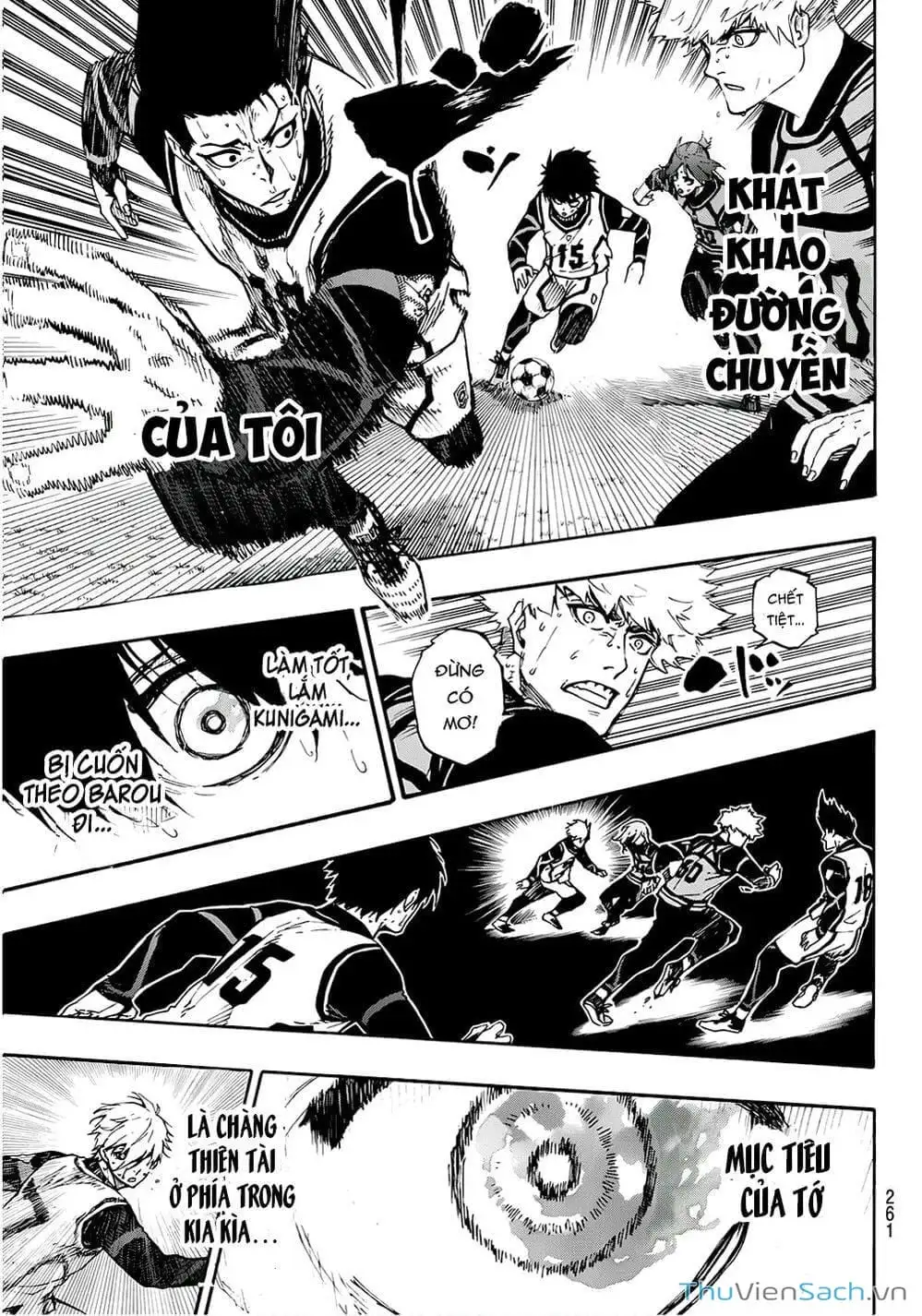 Truyện Tranh Tiền Đạo Số 1 - Blue Lock trang 6