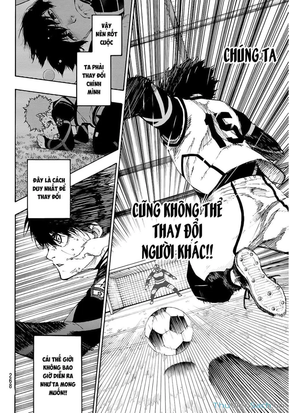 Truyện Tranh Tiền Đạo Số 1 - Blue Lock trang 6