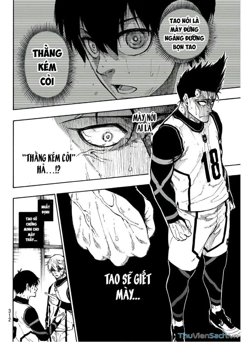 Truyện Tranh Tiền Đạo Số 1 - Blue Lock trang 6