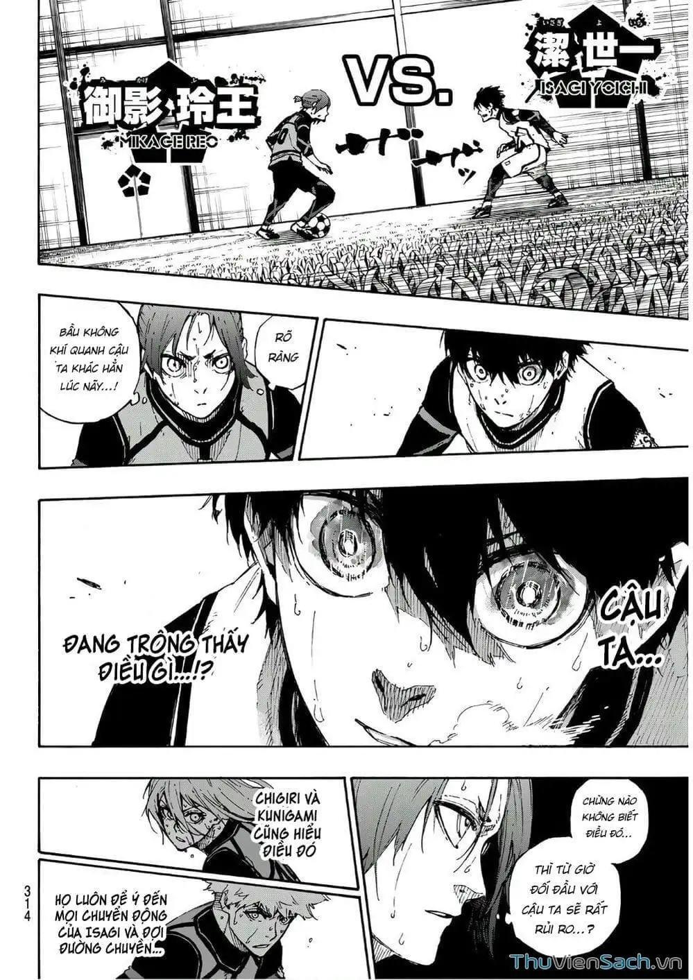 Truyện Tranh Tiền Đạo Số 1 - Blue Lock trang 6