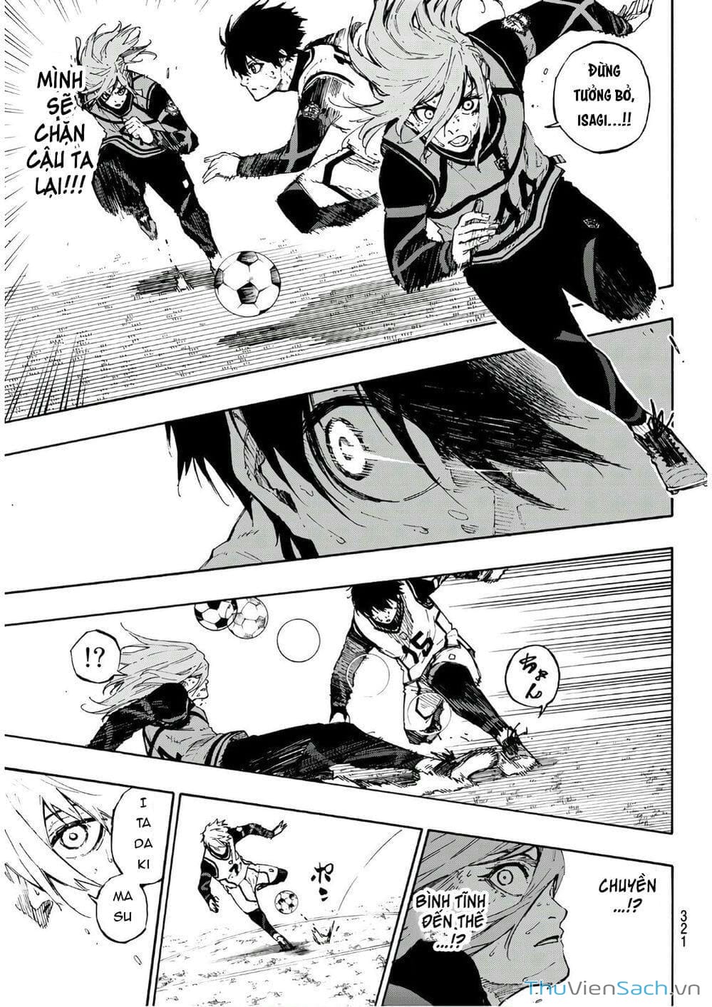 Truyện Tranh Tiền Đạo Số 1 - Blue Lock trang 6