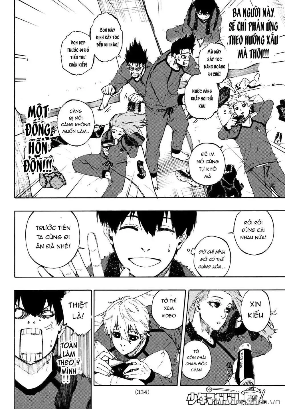 Truyện Tranh Tiền Đạo Số 1 - Blue Lock trang 5