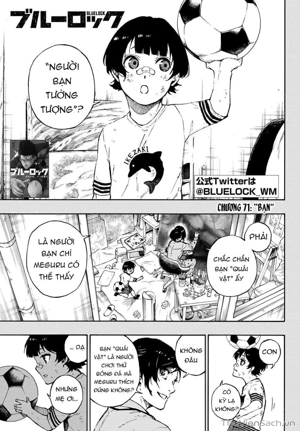 Truyện Tranh Tiền Đạo Số 1 - Blue Lock trang 6