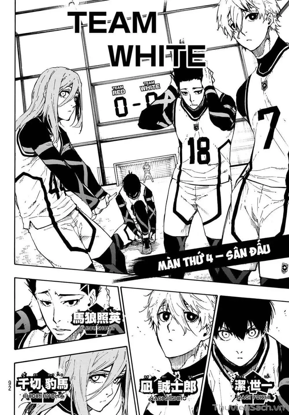 Truyện Tranh Tiền Đạo Số 1 - Blue Lock trang 6